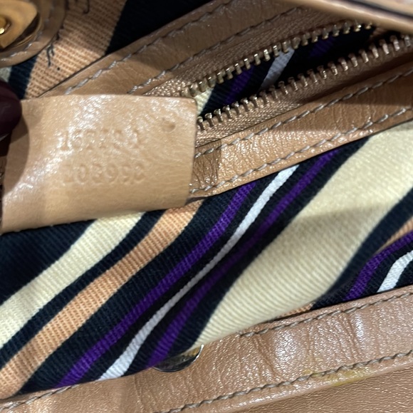 Gucci Tan Leather Hobo - Picture 7 of 12